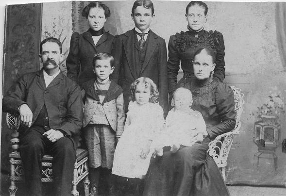 Henry A. Heilman and Family, early 1899
